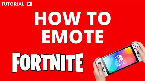 How to Emote On Switch, or Rather, Ho.